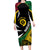 Vanuatu Independence Day Yumi 44 Family Matching Long Sleeve Bodycon Dress and Hawaiian Shirt