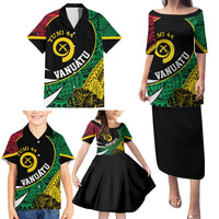 Vanuatu Independence Day Yumi 44 Family Matching Puletasi and Hawaiian Shirt LT7 - Polynesian Pride