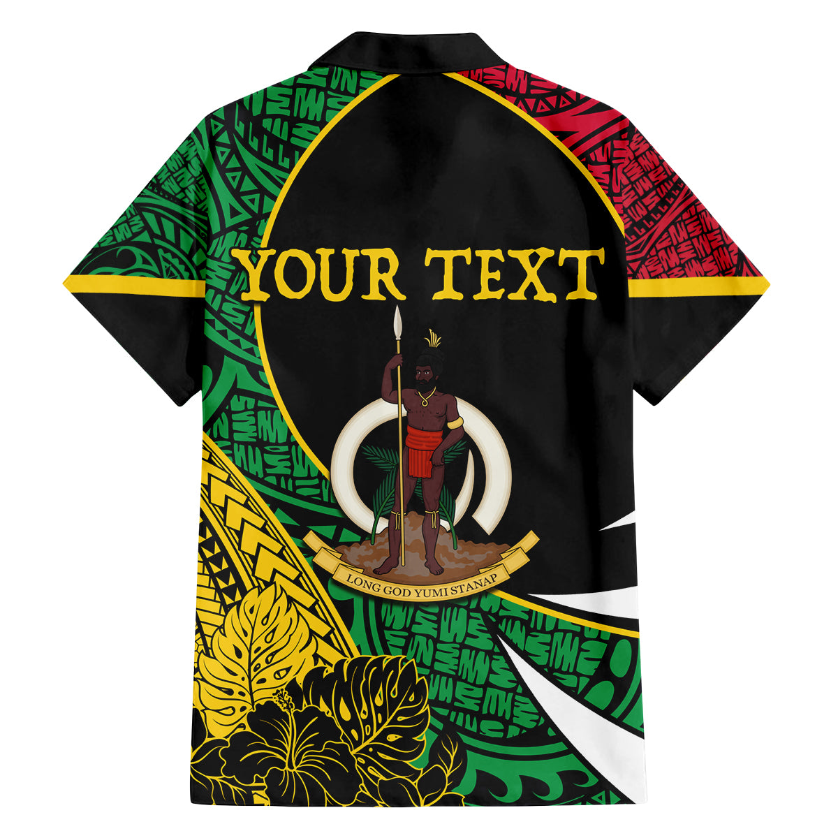 Vanuatu Independence Day Yumi 44 Family Matching Puletasi and Hawaiian Shirt LT7 - Polynesian Pride