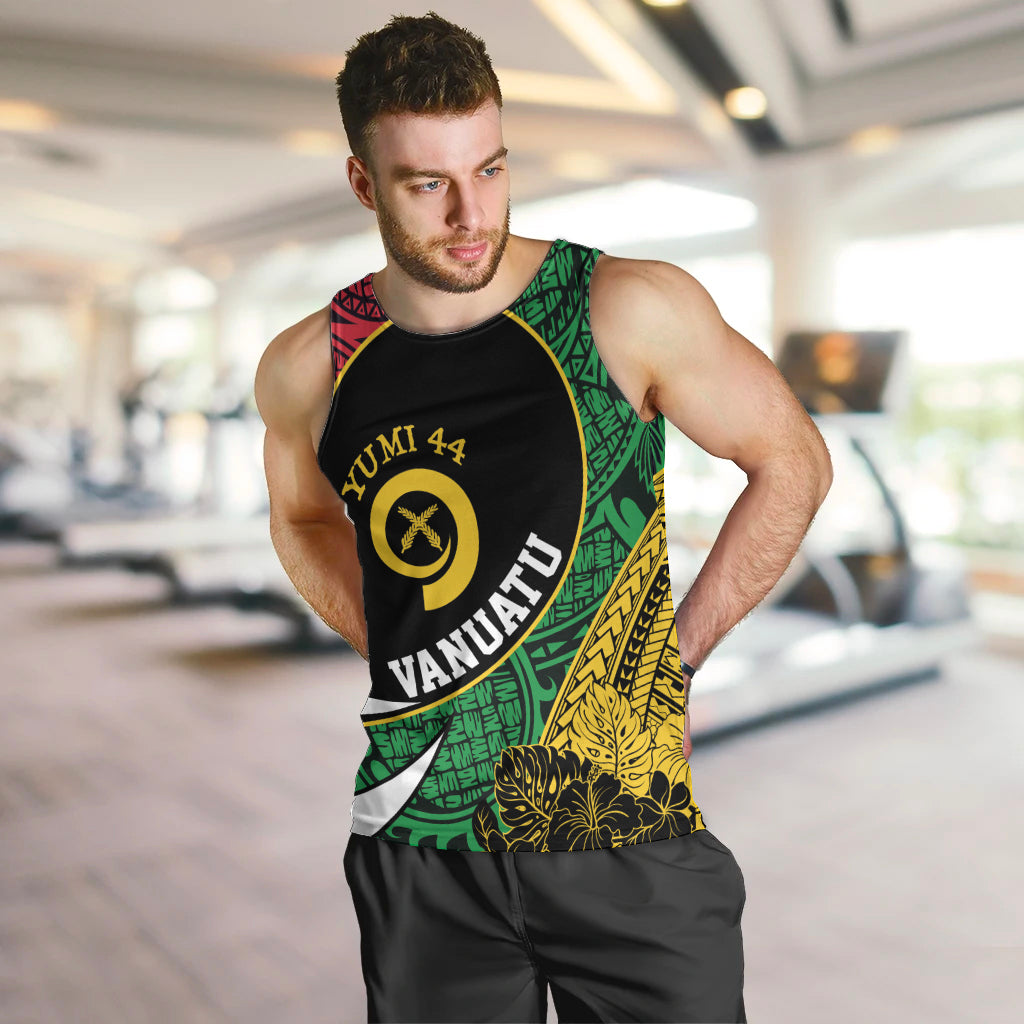 Vanuatu Independence Day Yumi 44 Men Tank Top LT7 Colorful - Polynesian Pride