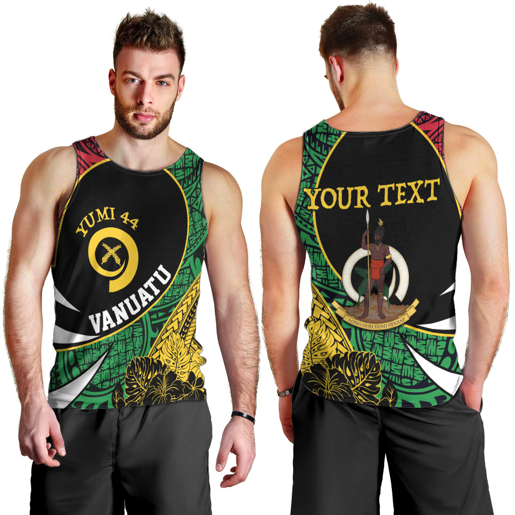 Vanuatu Independence Day Yumi 44 Men Tank Top LT7 - Polynesian Pride