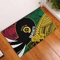Vanuatu Independence Day Yumi 44 Rubber Doormat LT7 Colorful - Polynesian Pride