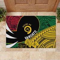 Vanuatu Independence Day Yumi 44 Rubber Doormat LT7 - Polynesian Pride