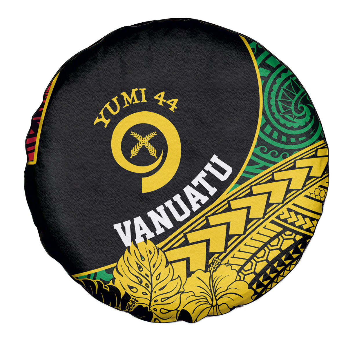 Vanuatu Independence Day Yumi 44 Spare Tire Cover LT7 - Polynesian Pride