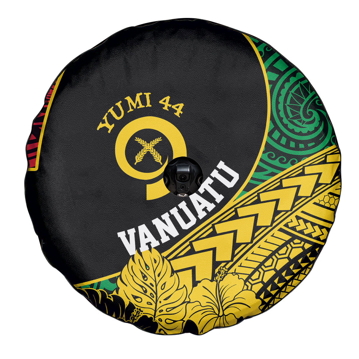 Vanuatu Independence Day Yumi 44 Spare Tire Cover LT7 - Polynesian Pride