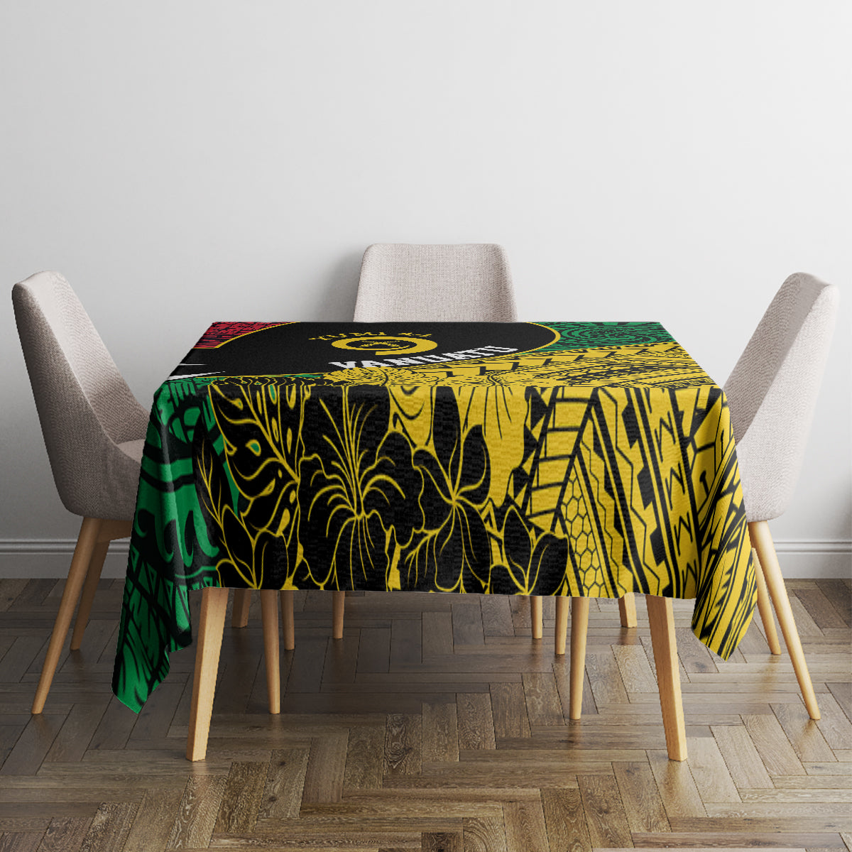 Vanuatu Independence Day Yumi 44 Tablecloth LT7 - Polynesian Pride