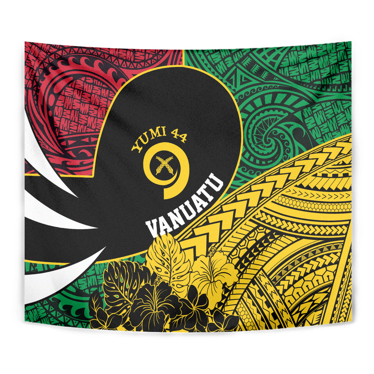 Vanuatu Independence Day Yumi 44 Tapestry LT7 - Polynesian Pride
