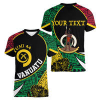 Vanuatu Independence Day Yumi 44 Women V-Neck T-Shirt