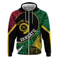 Vanuatu Independence Day Yumi 44 Zip Hoodie