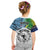 Malampa Fiji Day Kid T Shirt Gradient Style