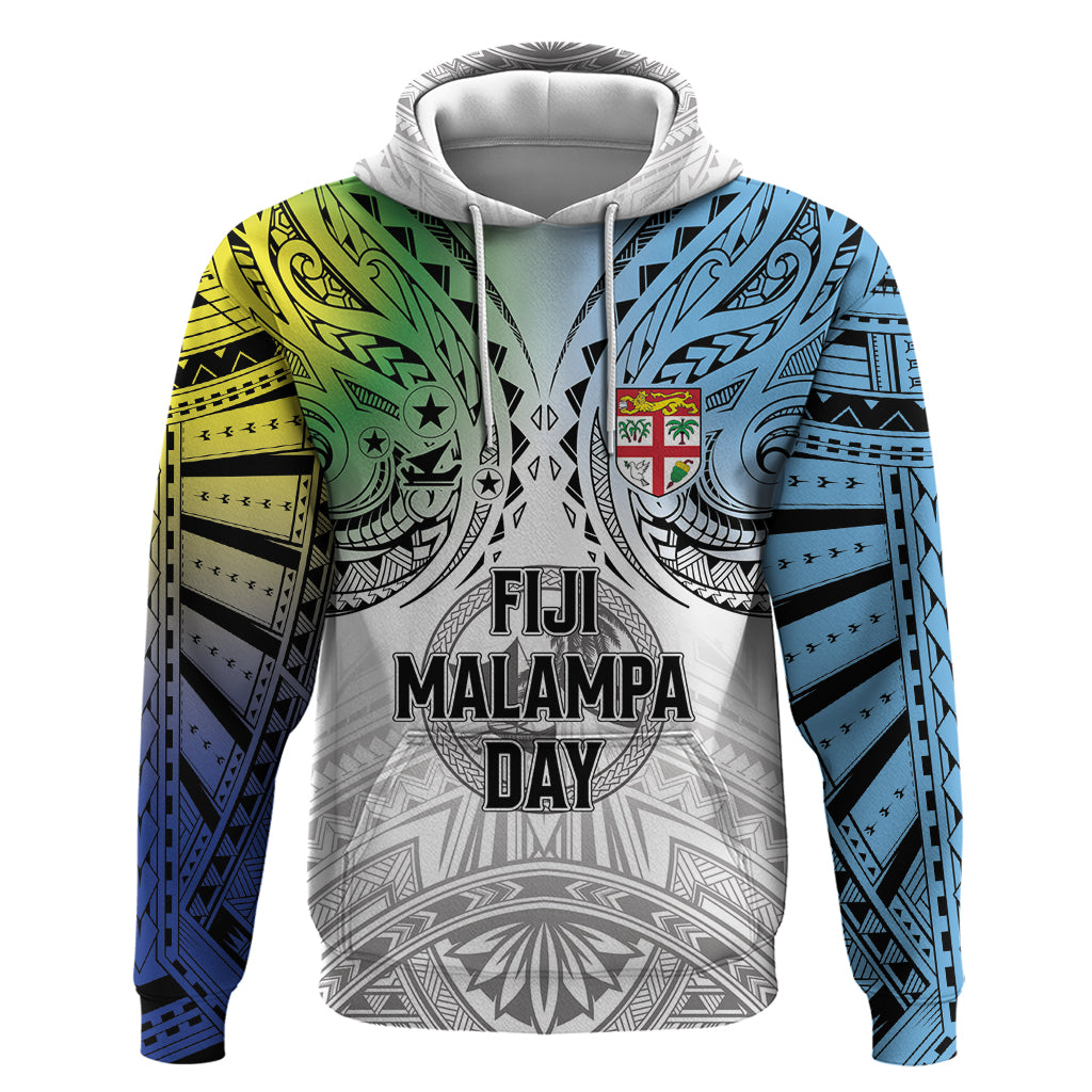 Malampa Fiji Day Zip Hoodie Gradient Style