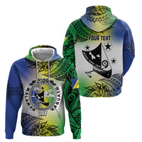 Malampa Day Zip Hoodie Emblem Gradient Style