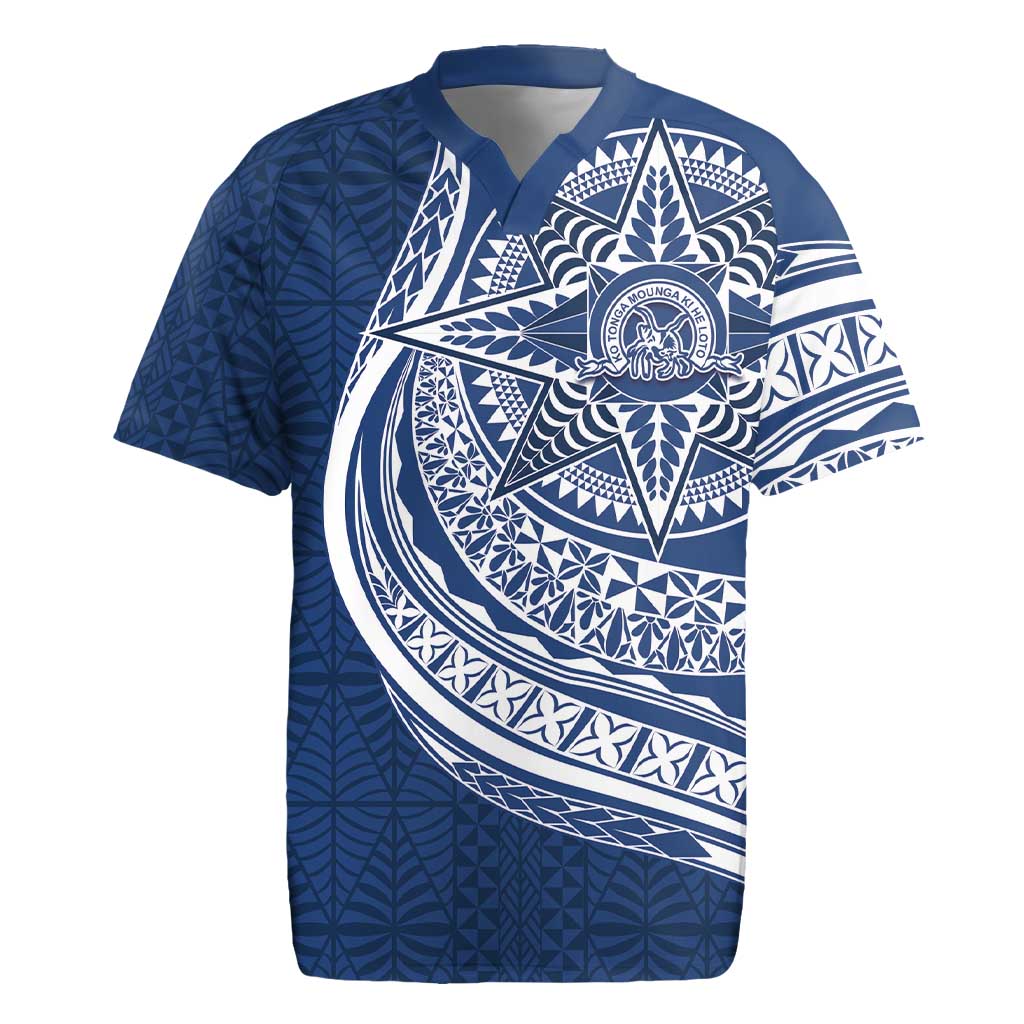 Tonga Queen Salote College Personalized Rugby Jersey Ngatu Tokelaufeletoa Motifs