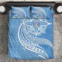 Tonga Apifo'ou Kolisi Personalized Bedding Set Ngatu Tokelaufeletoa Motifs