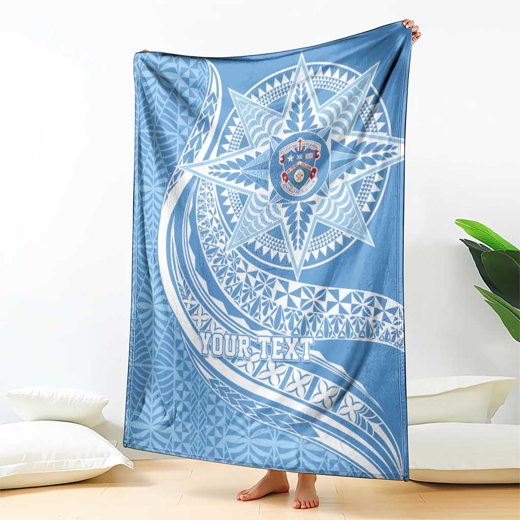Tonga Apifo'ou Kolisi Personalized Blanket Ngatu Tokelaufeletoa Motifs