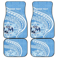 Tonga Apifo'ou Kolisi Personalized Car Mats Ngatu Tokelaufeletoa Motifs