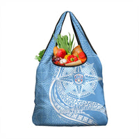 Tonga Apifo'ou Kolisi Personalized Grocery Bag Ngatu Tokelaufeletoa Motifs