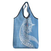 Tonga Apifo'ou Kolisi Personalized Grocery Bag Ngatu Tokelaufeletoa Motifs