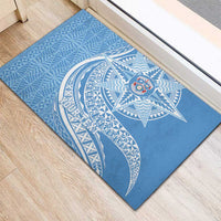 Tonga Apifo'ou Kolisi Personalized Rubber Doormat Ngatu Tokelaufeletoa Motifs