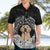 Personalised Dog Hawaiian Shirt Golden Retriever With Polynesian Tapa Arch LT7 - Polynesian Pride