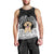 Personalised Dog Men Tank Top Golden Retriever With Polynesian Tapa Arch LT7 - Polynesian Pride