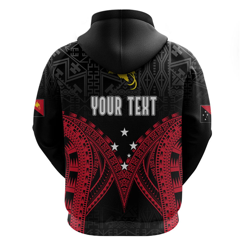 Personalised PNG Hoodie Papua Motuan Mirror Style LT7 - Polynesian Pride