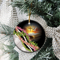 Hawaii Mokihana Mix Pikake Leis Mahalo 'Olelo Ceramic Ornament Black