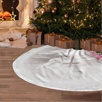Hawaii Mokihana Mix Pikake Leis Mahalo 'Olelo Tree Skirt White Tapa