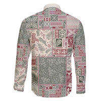 Aloha Hawaii Pastel Christmas Patchwork Family Matching Puletasi and Hawaiian Shirt Classic Style LT7 - Polynesian Pride