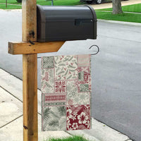 Aloha Hawaii Pastel Christmas Patchwork Garden Flag Classic Style - Polynesian Pride