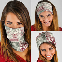 Aloha Hawaii Pastel Christmas Patchwork Neck Gaiter Classic Style - Polynesian Pride