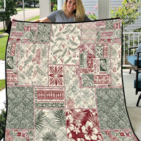 Aloha Hawaii Pastel Christmas Patchwork Quilt Classic Style - Polynesian Pride