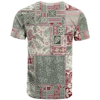 Aloha Hawaii Pastel Christmas Patchwork T Shirt Classic Style - Polynesian Pride