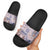 Aloha Hawaii Pastel Christmas Patchwork Slide Sandals Rustic Style - Polynesian Pride