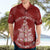 New Zealand Christmas Hawaiian Shirt Silver Fern Mix Kiwi Bird Ver02 LT7 - Polynesian Pride