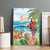 Aloha Hawaii Christmas Canvas Wall Art It's 5 o'clock Somewhere