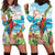 Aloha Hawaii Christmas Hoodie Dress It's 5 o'clock Somewhere