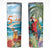 Aloha Hawaii Christmas Skinny Tumbler It's 5 o'clock Somewhere