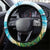 Aloha Hawaii Christmas Steering Wheel Cover It's 5 o'clock Somewhere