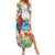 Aloha Hawaii Christmas Summer Maxi Dress It's 5 o'clock Somewhere