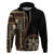 Samoa Siapo Motif Hoodie Classic Style - Black Ver02 LT7 Black - Polynesian Pride