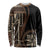 Samoa Siapo Motif Long Sleeve Shirt Classic Style - Black Ver02 LT7 Unisex Black - Polynesian Pride