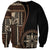 Samoa Siapo Motif Sweatshirt Classic Style - Black Ver02 LT7 Unisex Black - Polynesian Pride