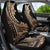 Samoa Siapo Mamanu Car Seat Cover Plumeria Black Motifs