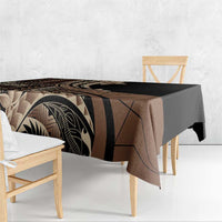 Samoa Siapo Mamanu Tablecloth Plumeria Black Motifs LT7 - Polynesian Pride