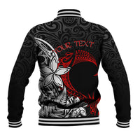Valentine New Zealand Baseball Jacket Aotearoa Couple Maori Aroha Ki a Koe LT7 - Polynesian Pride