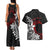 Valentine New Zealand Couples Matching Tank Maxi Dress and Hawaiian Shirt Aotearoa Couple Maori Aroha Ki a Koe LT7 - Polynesian Pride