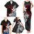 Valentine New Zealand Family Matching Tank Maxi Dress and Hawaiian Shirt Aotearoa Couple Maori Aroha Ki a Koe LT7 - Polynesian Pride