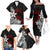 New Zealand Aotearoa Valentine Family Matching Off Shoulder Long Sleeve Dress and Hawaiian Shirt Couple Maori Aroha Ki a Koe Ver.02 LT7 - Polynesian Pride