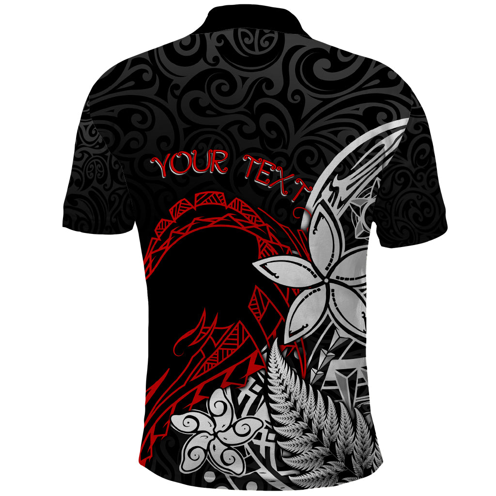 New Zealand Aotearoa Valentine Polo Shirt Couple Maori Aroha Ki a Koe Ver.02 LT7 - Polynesian Pride